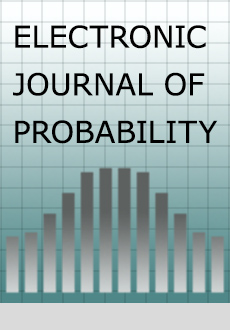 Cover image for Electronic Journal of Probability