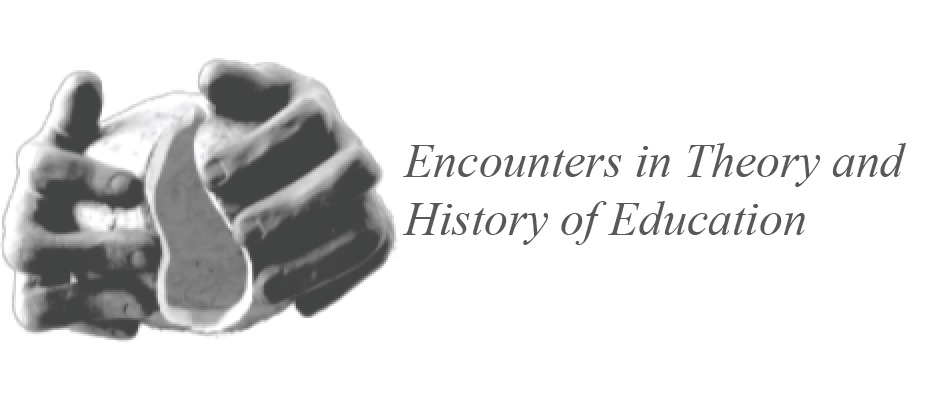 Encounters in Theory and History of Education cover
