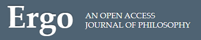 Ergo: An Open Access Philosophy Journal cover