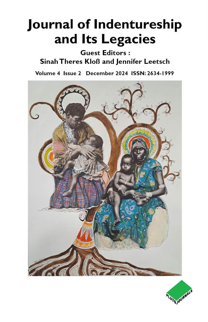 Journal of Indentureship and its Legacies cover