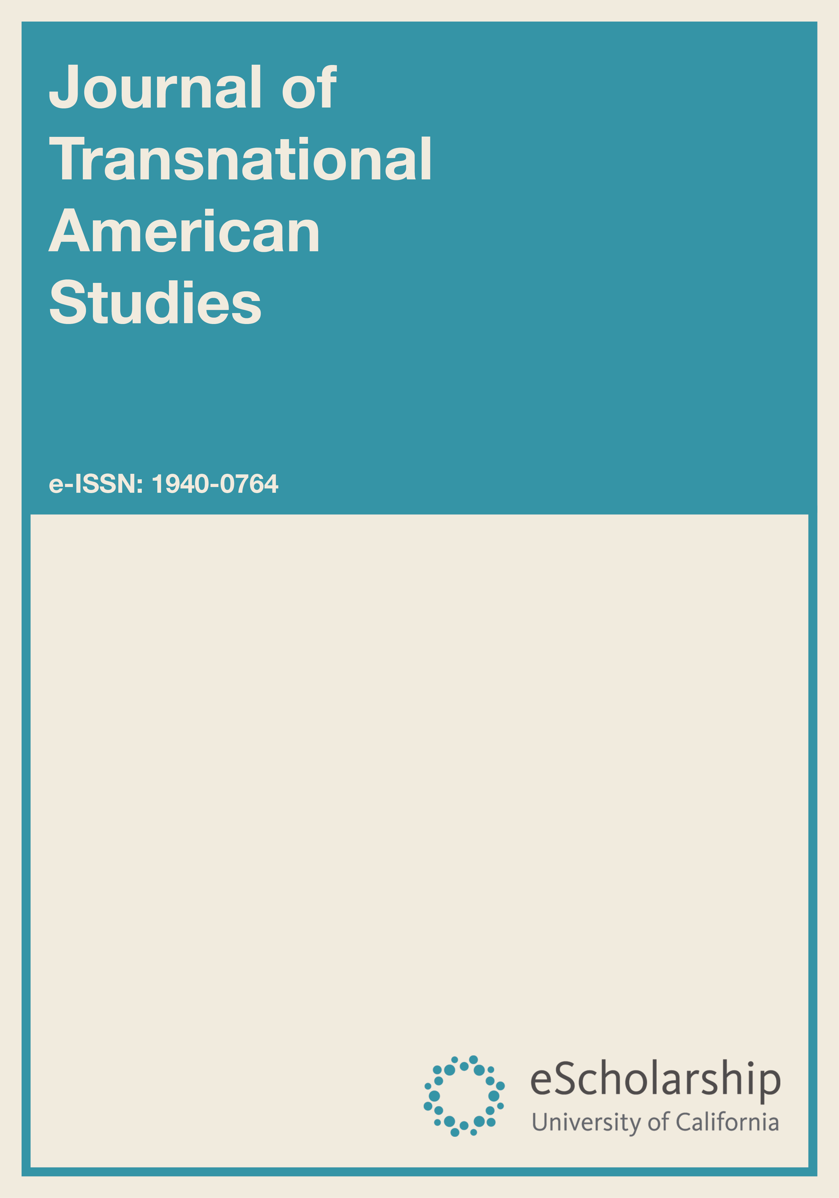 Journal of Transnational American Studies cover