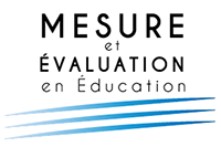 Mesure et évaluation en éducation cover