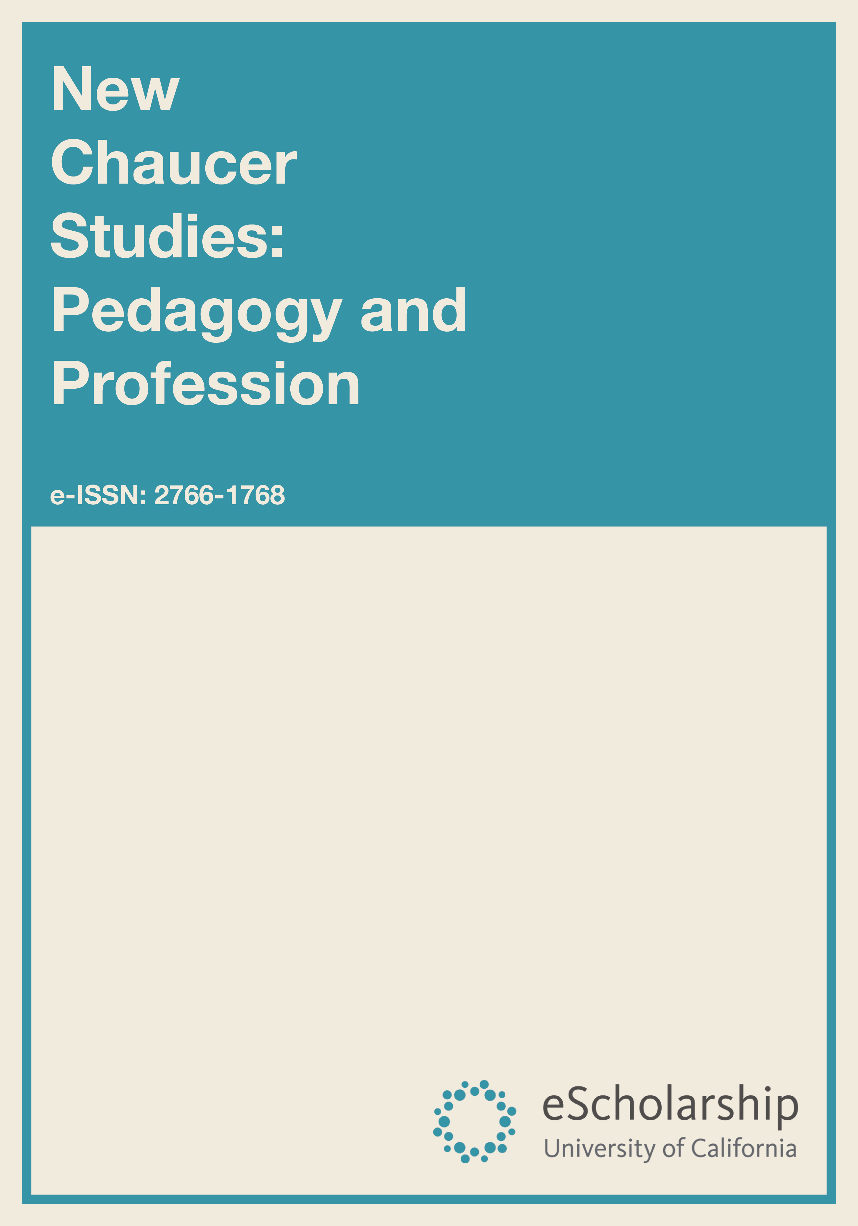 New Chaucer Studies cover