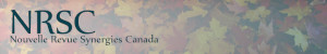 Nouvelle Revue Synergies Canada cover