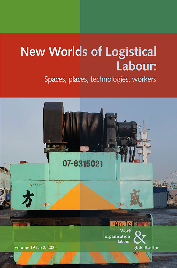 Work, Organisation, Labour and Globalisation cover