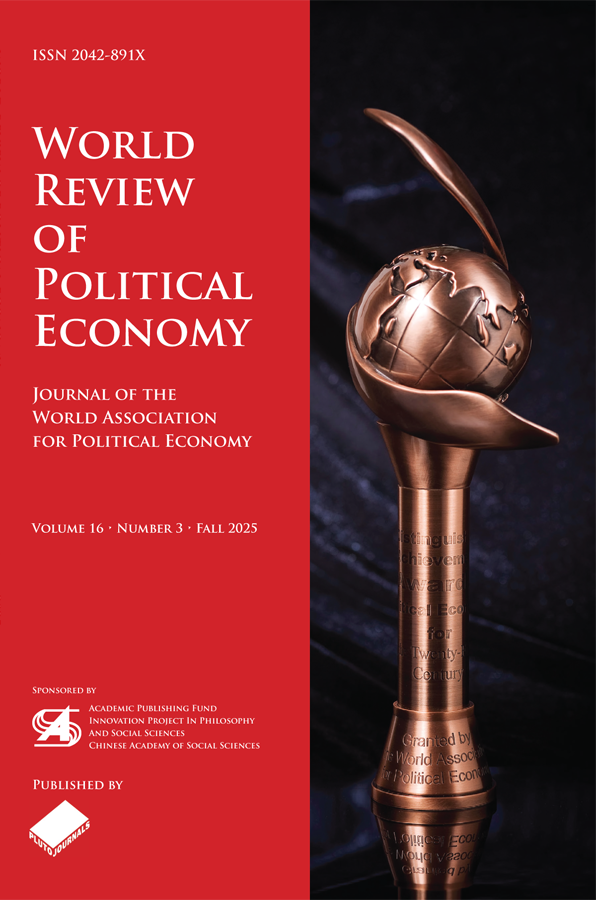 World Review of Political Economy cover